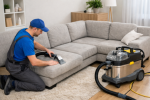 Czyszczenie narożnika Warszawa – profesjonalne pranie tapicerki meblowej